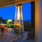 Hiland Glass Tube Table Top Patio Heater in Stainless Steel HLDS032-GTTSS - alternate 2